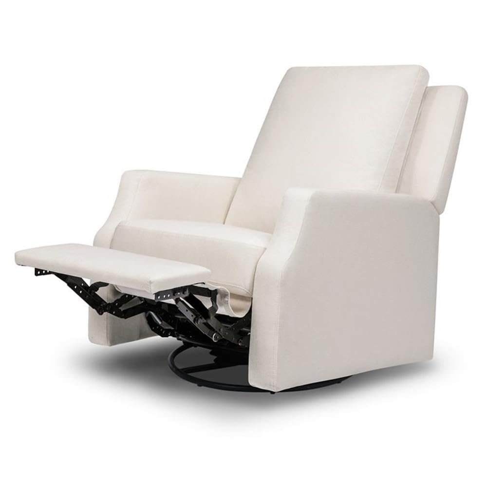 NAMESAKE Crewe Recliner and Swivel Glider, Performance Cream Eco-Weave NAMESAKE