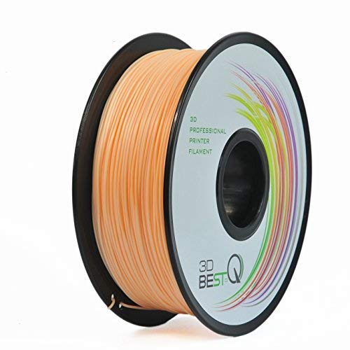 3D BEST-Q Flexible TPU 1.75mm 3D Printer Filament, Dimensional Accuracy +/- 0.03 mm, 1KG Spool, 8 Color to Choose (Skin) 3D BEST Q