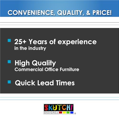 12 Person Rectangle Conference Table with Matte Black Square Metal Base | Scratch-Resistant Laminate | Harmony Series Modular Meeting Tables for Office and Homes | White Cypress - 12' SKUTCHI DESIGNS INC.