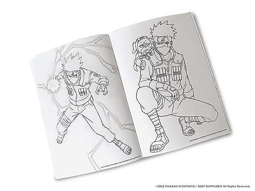 NARUTO SHIPPUDEN: The Official Coloring Book WoodArtSupply