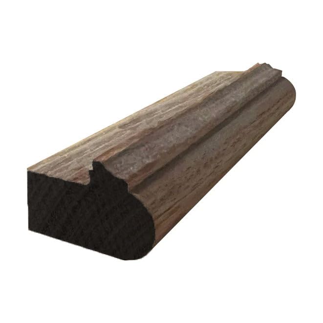 EWLR12 Kitchen Cabinet Light Rail Nose and Cove Moulding, 7/8" x 1-3/8", Maple, 94" NewMouldings