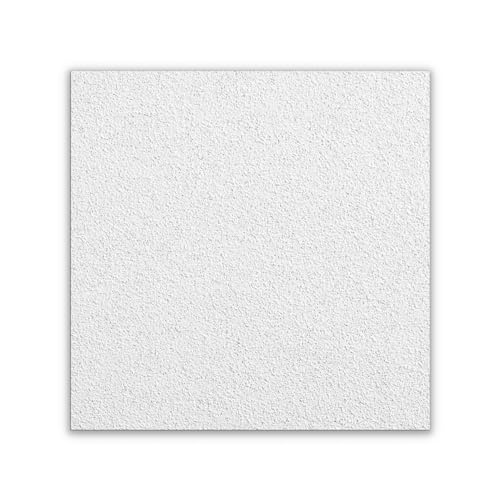 Armstrong Ceiling Tiles; 2x2 Ceiling Tiles - 12 pcs White Ceiling Tiles; Acoustic Ceilings for Suspended Ceiling Grid; Ultima Lay-in & TEGULAR 1912 Armstrong
