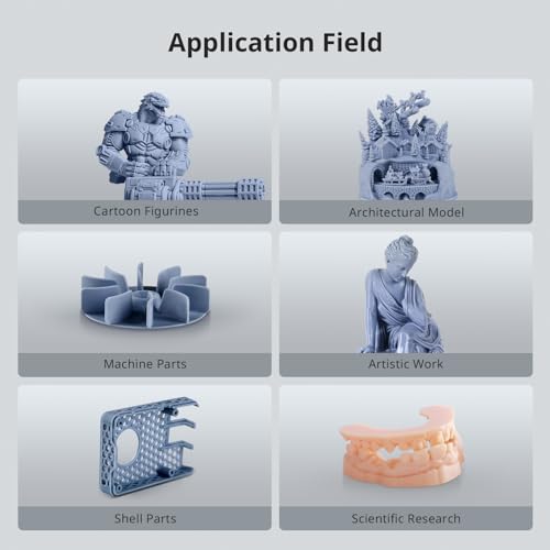 ANYCUBIC ABS-Like 3D Printer Resin Pro 2, Stronger and Tougher, High Precision and Long-Lasting, Low Odor, Wide Compatibility for All LCD Resin 3D Printers (Grey, 1kg) ANYCUBIC