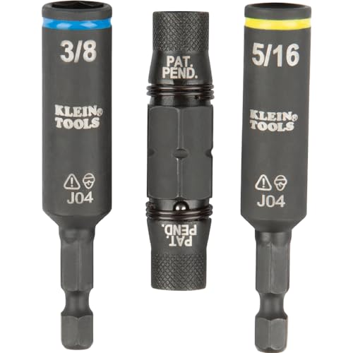 KNECT 11"-1 Ratcheting Impact Rated Screwdriver/Nut Driver Klein Tools