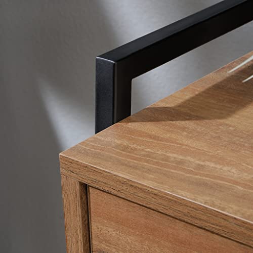 Sauder North Avenue Dresser, L: 15.83" x W: 42.95" x H: 30.00", Black Sauder