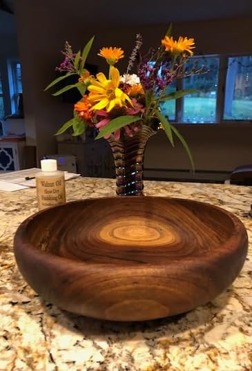 Walnut Oil Finisher Food Safe Preserve & Beautify Finished & Unfinished Wood - 8oz Bottles 2 Pack Chalk Mountain Brushes