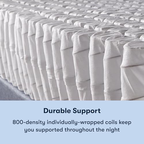 Serta Sleeptrue Firm 11" Full Hybrid Mattress in a Box, Cooling, Breathable, and Pressure Relieving - 100 Night Trial, CertiPUR-US Certified and 10 Year Limited Warranty Serta