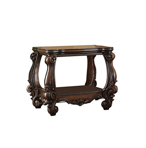 ACME Versailles End Table - 82121 - Cherry Oak Acme Furniture