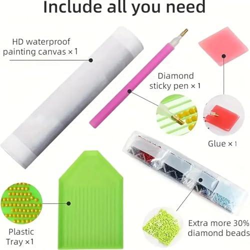 5D Fire Phoenix Diamond Art 12x16 Inch Full Drill Diamond Painting Kits for Adults & Beginners - DIY Art Crafts for Relaxation and Home Wall Decor 706A WoodArtSupply