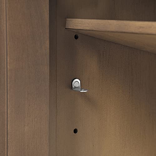 OVE Decors Maya Plus 72 in. Double Sink Bathroom Vanity in Almond Latte Finish, Black Hardware and Included Power Bar OVE Decors