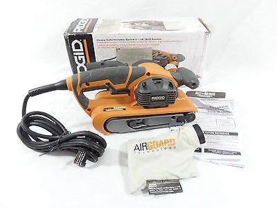 RIDGID R2740 Heavy Duty Variable Speed Belt Sander 3 in. x 18 in RIDGID