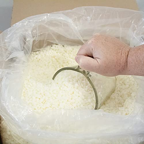 American Soy Organics Freedom Soy Wax Beads for Candle Making - Natural Candle Making Supplies - Paraffin-Free, Beeswax-Free Candle Wax for Container Candles, Tealights and Wax Melts, 25 lbs American Soy Organics
