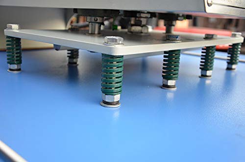 Heat Press Machine 31in x 39in Pneumatic Drawer-Type Large Format Heat Press Machine Sublimation Heat Transfer Machine Blue QOMOLANGMA