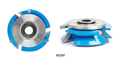 Amana Tool - SC587 Carbide Tipped 3-Wing Beveled Reversible Stile & Rail 2-13/32 Dia x 1 x Amana Tool