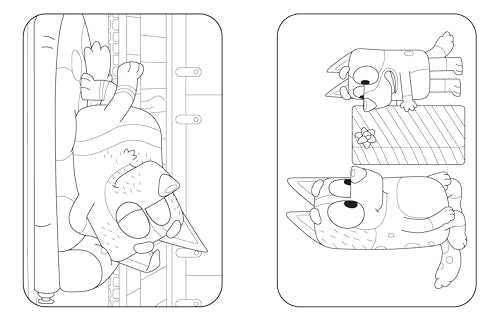 Bluey: Merry Christmas: A Coloring Book WoodArtSupply