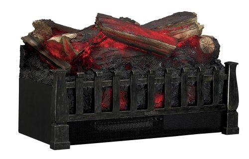 duraflame Electric Log Set 400 Sq Ft Heater, Faux Logs Insert with Lifelike Flames for Existing Fireplaces, Remote Control Included Duraflame
