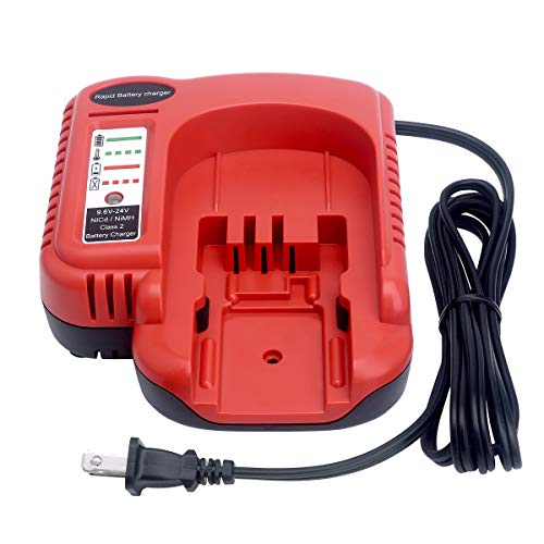 Lasica Replacement for Black & Decker Battery Fast Charger Compatible with Black and Decker 9.6V 12V 14.4V 18V 24V NiCad & NiMh Batteries HPB18-OPE HPB14 HPB12 HPB96 BDCCN24 BDFC240 Firestorm Charger Lasica