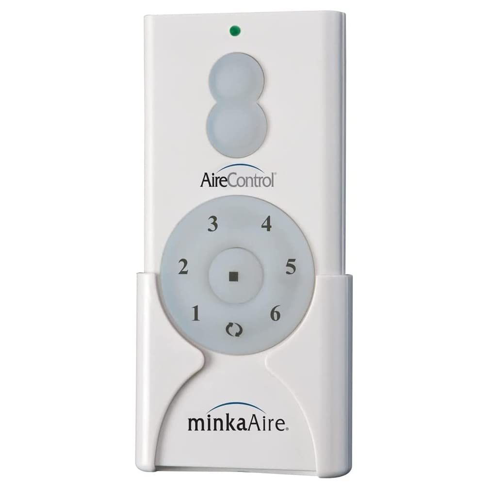 MINKA-AIRE F749L-BN Skyhawk 60 Inch LED Ceiling Fan with Carved Wood Blades, Integrated LED Light and DC Motor in Brushed Nickel Finish MINKA-AIRE