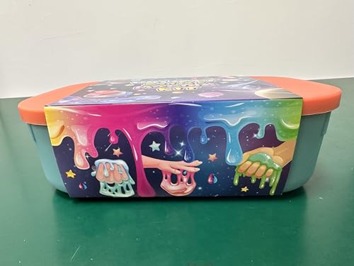 YOPINSAND Galaxy Slime Kit for Girls, DIY Slime Making Kit, Glimmer Crunchy, Butter, Foam, Glow in The Dark Slime with Add-ins, Foam Balls, Charms, Glitters, Party Favors Gift Toys for Kids 6-12 YOPINSAND