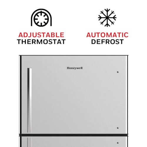 Honeywell H18TFW top Freezer Refrigerator, White Honeywell