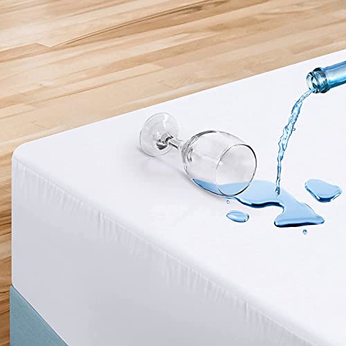 Utopia Bedding Premium Waterproof Bed Bug Mattress Cover, Full Zippered Mattress Protector, 12 Inches Deep, Dust Mite Proof 6-Sided Mattress Encasement for Bed Utopia Bedding