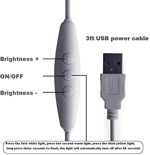 ANLAIBO Modern Led Wood Table Lamp, 3-Color Temperature Bedside Lamp,Bedroom Bedside Night Light, Dimmable Led Lighting, Creative Home Decor, Unique House warmging Gift ANLAIBO
