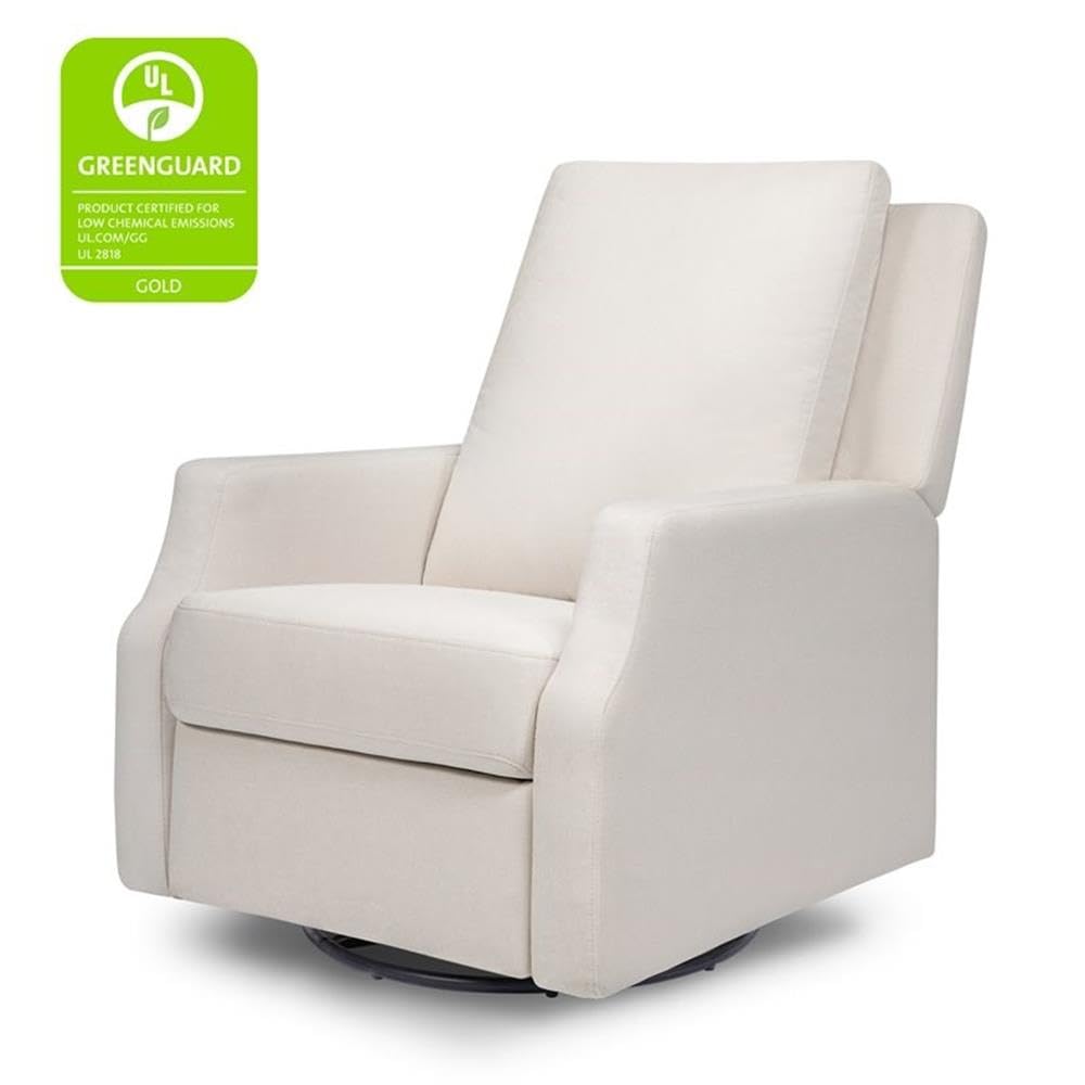 NAMESAKE Crewe Recliner and Swivel Glider, Performance Cream Eco-Weave NAMESAKE