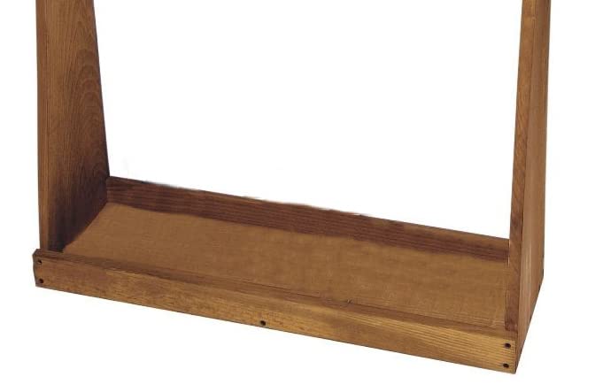 Evans Sports Seven-Gun Wooden Standing Floor Gun Display Rack Evans Sports