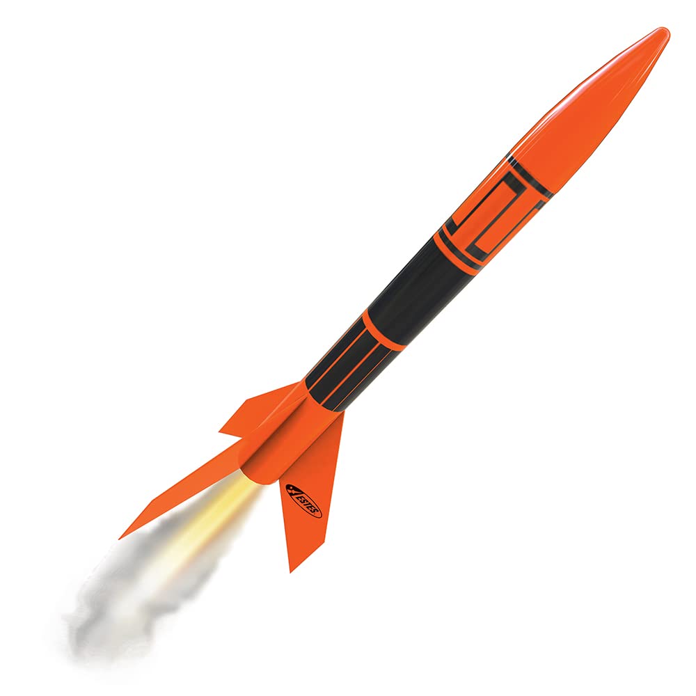 Estes Alpha III,Orange, Black Estes