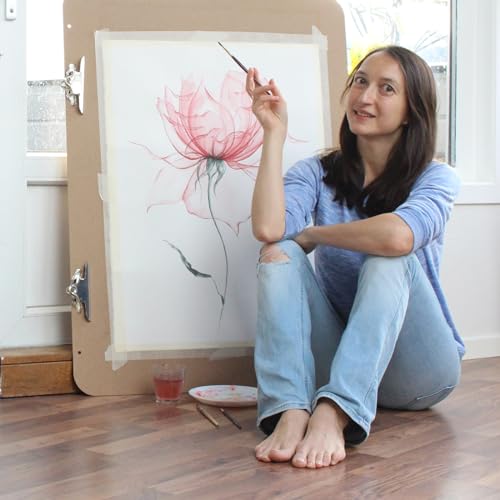How to Paint Transparent Watercolour Flowers WoodArtSupply