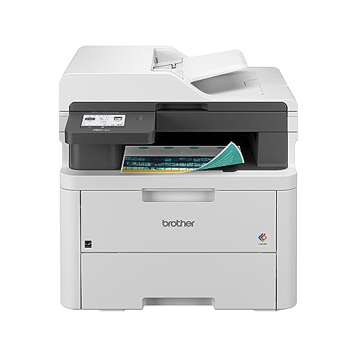 Brother MFC-L3720CDW Wireless Digital Color All-in-One Printer with Laser Quality Output, Copy, Scan, Fax, Duplex, Mobile Includes 4 Month Refresh Subscription Trial ¹ Amazon Dash Replenishment Ready Brother