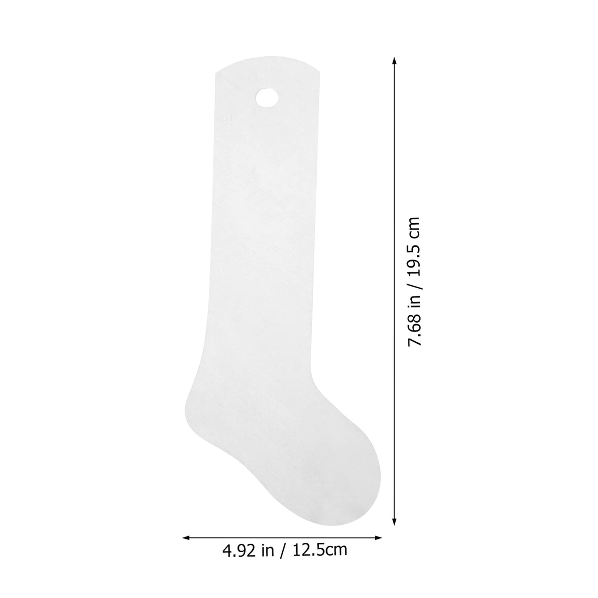 Socks 2 Pcs Metal Straight Sock Jigs Sublimation Crew Sock Aluminium Sock Boards for DIY Heat Press Transfer Dye Sublimation Printing Socks Accessory Style 3 White Accessories EXCEART