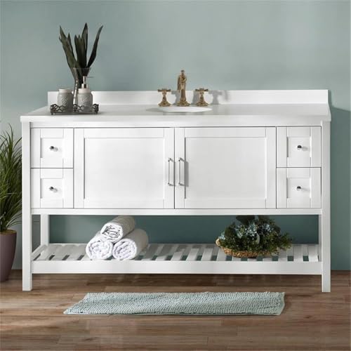 Alaterre Furniture Bennet 60" W Vanity Cabinet Only Alaterre Furniture