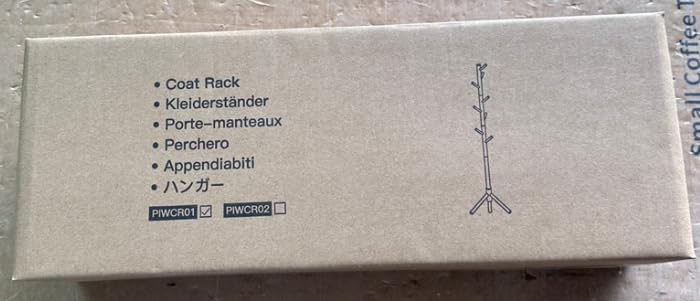 Pipishell Sturdy Wooden Coat Tree with 8 Hooks, 3 Adjustable Sizes for Clothes, Hat Stand Used in Bedroom/Office/Entryway, Brown Pipishell