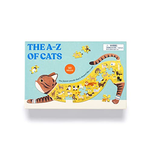 Laurence King The A to Z of Cats 50 Piece Puzzle Laurence King