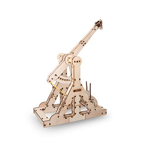 Eco Wood Art 3D Puzzle Trebuchet EWA Eco-Wood-Art