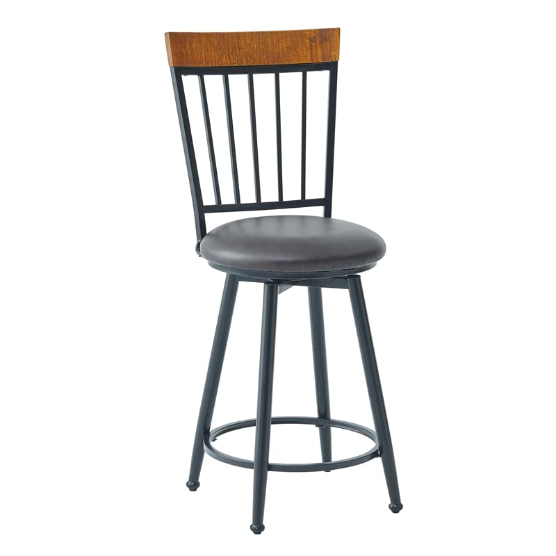 Steve Silver Tyler Chestnut Wood Finish 3-Piece Home Bar Steve Silver