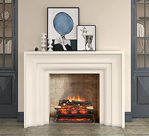 LegendFlame 23" W Free Standing Electric Fireplace Log Set (EF290), Fireplace Insert, Heater 750W/1500W, Crackling Sound, Remote Control Legend Flame