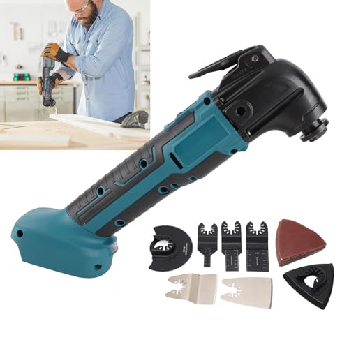 Mavaol 18V Cordless Oscillating Tool Kit, Variable Speed Multi Tool, Compact DIY Power Tool, Cutting Sanding Scraping Accessories for Woodworking Mavaol