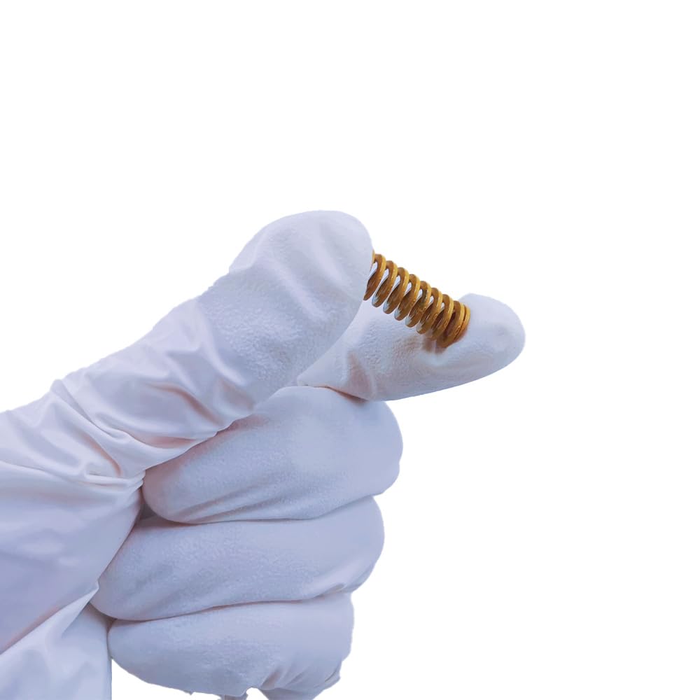 12Pcs 3D Printer Bed Springs 8mmx20mm, Ender 3 Bed Springs Compatible for Ender 3S,Ender 3 v2/Ender 3 Pro/Ender 3 Neo/Ender 3 Max neo,Ender 3 S1 /Ender 5, 3D Printer Bed Leveling, TIEXYE