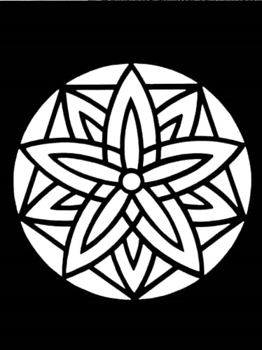 Little Mandalas Stained Glass Coloring Book Dover Publications