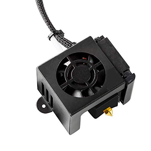 HICTOP Ender 3 Hotend Ender 3 Pro Hotend 24V 40W Full Assembled Extruder Kit Accessories with Silicone Cover for Ender 3, Ender 3 Pro 3D Printer HICTOP