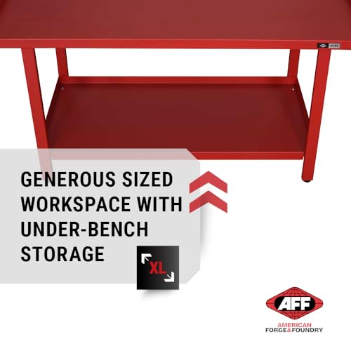 AFF 3996 Heavy-Duty Workbench, 72” x 31” x 36”, 1,300 lbs Capacity AFF