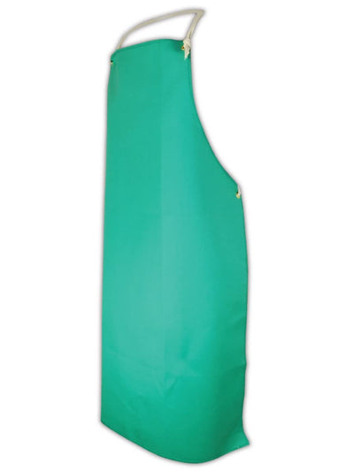MAGID 180-36 Spark Guard Green Flame Resistant Bib Style Apron, Green, 25x36