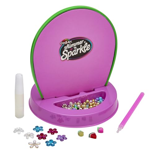 Shimmer 'N Sparkle Sparkling Headband and Barrettes - Make Your own Beaded Headbands and Barrettes Hair Accessories for Kids Birthday Present Ages 8 and Up SHIMMER 'N SPARKLE