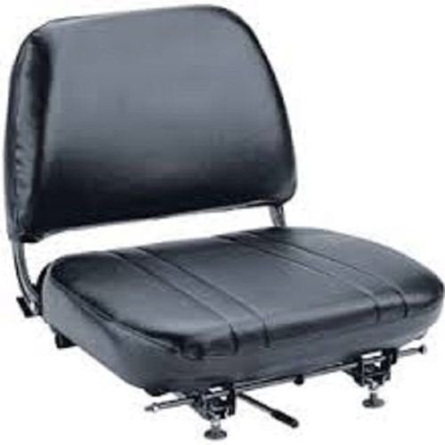 NEW UNIVERSAL FOLDING VINYL FORKLIFT SEAT FITS CLARK CAT HYSTER YALE TOYOTA MRK SALES