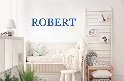 Custom Wood Name Sign, Nursery Decor, Wood Letter, Baby Name Sign(15"-58"), Wall Art For Girl or Boy Room, Family Name Signs, Choice of Size & Fonts EXUNART