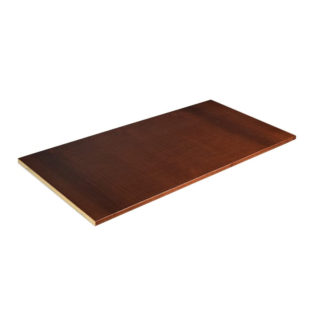 Grain Wood Furniture Shaker Optional Solid Wood Shelf Walnut Finish Grain Wood Furniture