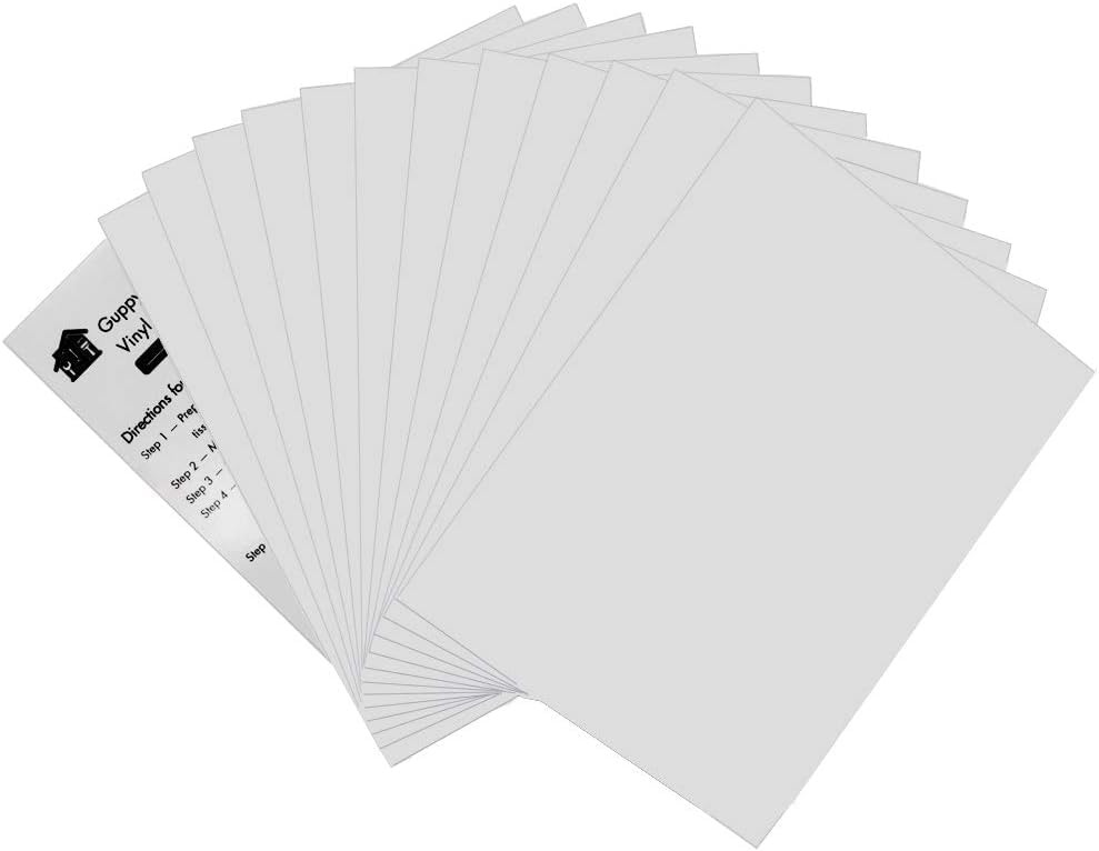 Guppyhill Vinyl Siding Repair Kit, Cover Any Cracks, Holes, or Blemishes on Vinyl Siding (12 Patches) Guppyhill