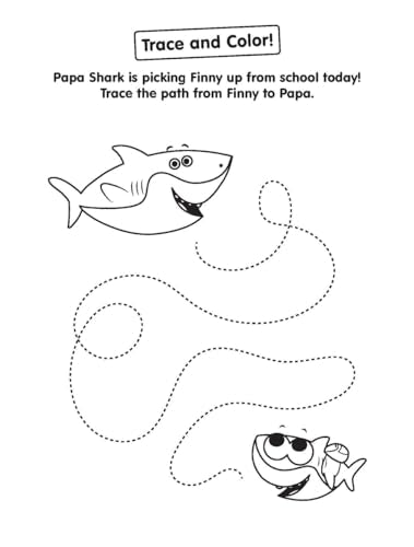 Super Simple™ Sing & Color: Baby Shark Coloring Book (Super Simple Kids Coloring Books) WoodArtSupply